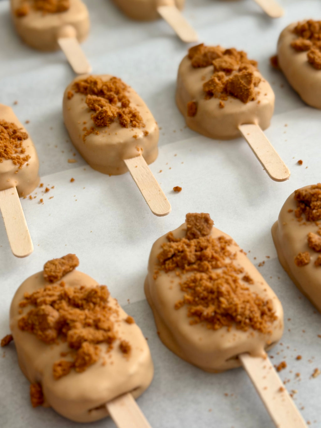 Biscoff Cookie Butter Cakesicle