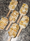 Banana Pudding Inspired Cakesicle
