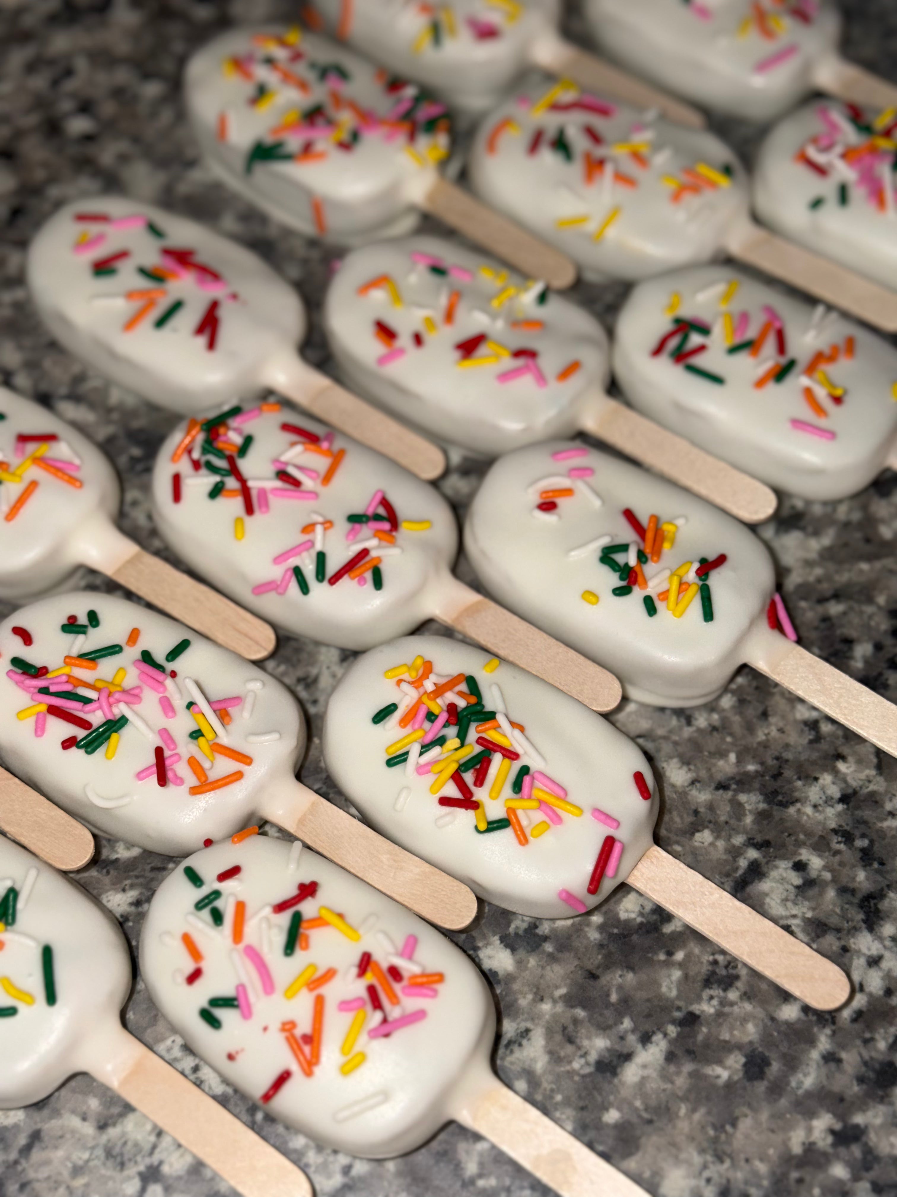 Birthday Cake Cakesicle